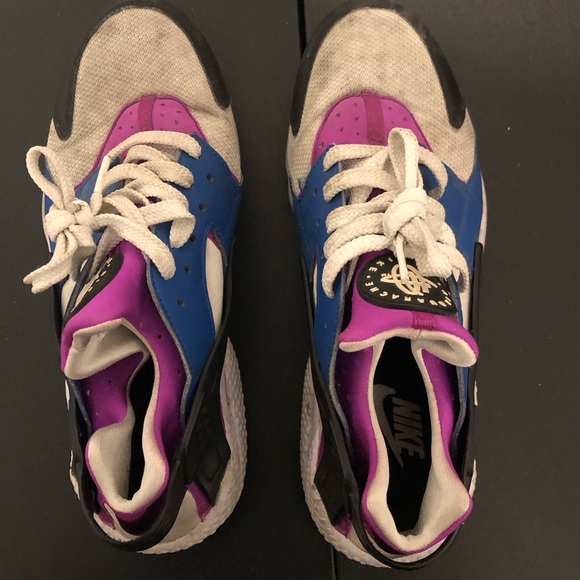 Nike Air Huarache Blue Jay Hyper Violet - Picture 4 of 5